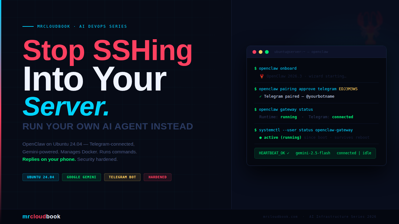 How to Deploy OpenClaw on Ubuntu 24.04 with Telegram Bot Integration